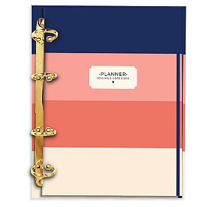 Planner Fichário Argolado Reposicionável : Coleção 2026J