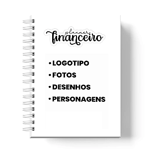 Planner Financeiro A5: ( Anexe sua imagem) LEIA A DESCRIÇÃO