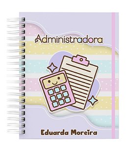 Agenda Personalizada com seu nome: Administração 02