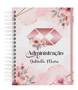 Agenda Personalizada com seu nome: Administração 03