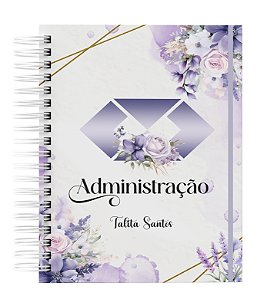 Agenda Personalizada com seu nome: Administração 04