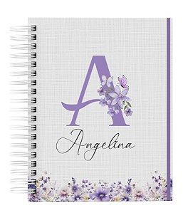 Agenda Personalizada com seu nome: Alfabeto 01