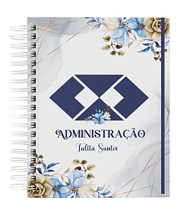 Agenda Personalizada com seu nome: Administração 05