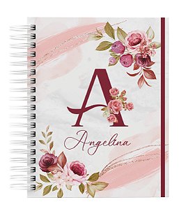 Agenda Personalizada com seu nome: Alfabeto 02