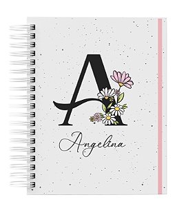 Agenda Personalizada com seu nome: Alfabeto 04