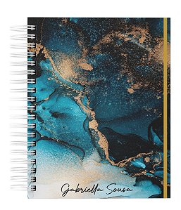 Agenda Personalizada com seu nome: Marmore 02