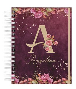 Agenda Personalizada com seu nome: Alfabeto 06