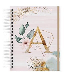 Agenda Personalizada com seu nome: Alfabeto 08