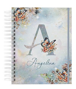 Agenda Personalizada com seu nome: Alfabeto 09