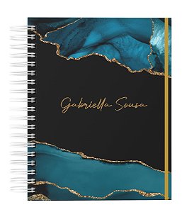 Agenda Personalizada com seu nome: Marmore 05