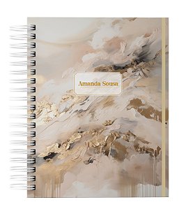 Agenda Personalizada com seu nome: Marmore 08