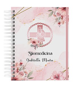 Agenda Personalizada com seu nome: Biomedicina 03