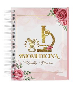 Agenda Personalizada com seu nome: Biomedicina 04