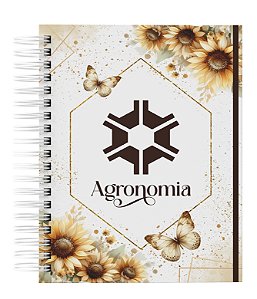 Agenda Personalizada com seu nome: Agronomia 01