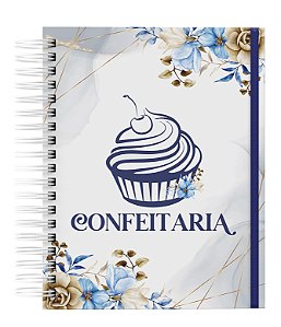 Agenda Personalizada com seu nome: Confeitaria 02