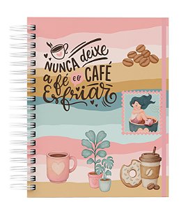 Agenda Personalizada com seu nome: Cafézinho 02