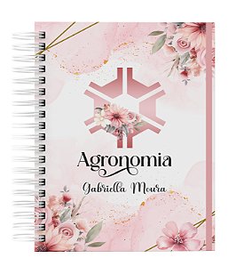 Agenda Personalizada com seu nome: Agronomia 08