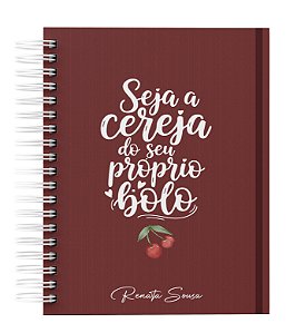 Agenda Personalizada com seu nome: Cerejinha 03
