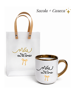 Kit Caneca Cerâmica Branca Premium Estrellyta: Personalização Exclusiva (400ml)