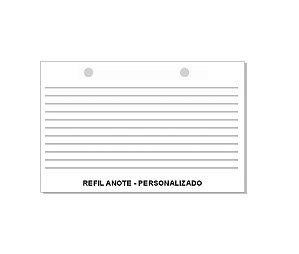 Bloco Refil Anote 80 Folhas - Personalizado
