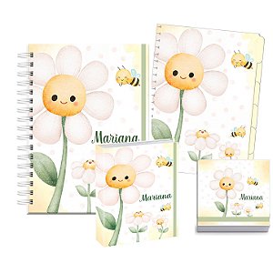 Kit Papelaria Inteligente: Jardim do Encantado