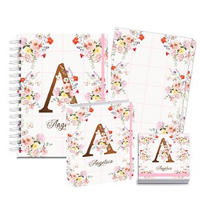 Kit Papelaria Inteligente: Jardim Florido