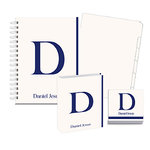 Kit Papelaria Inteligente: Masculino