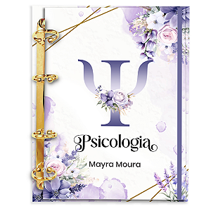 Agenda Fichário Personalizada Reposicionável: Psicologia 04