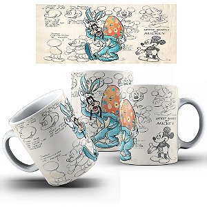 Caneca de Porcelana:  Personagens