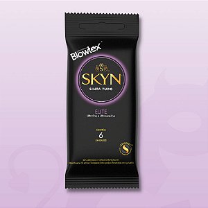 Preservativo Skyn Elite Ultrafino com 6 Unidades - Blowtex