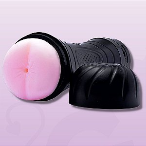 Masturbador Masculino Lanterna em formato de Ânus com Vibrador