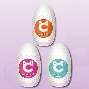 Masturbador Masculino em Silicone Egg Formatos - Magic Cat