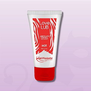 Love Lub Lubrificante Íntimo Hot 60g