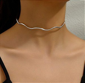Choker Aro Ondulada