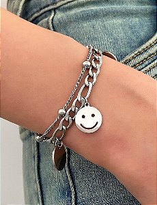 Pulseira Dupla Smile