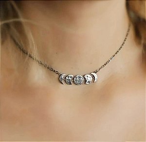 Choker Fases da Lua