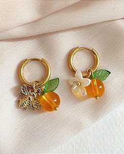 Argolinha Laranja Lima