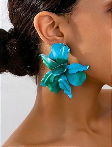 Max Brinco Flor Azul Mesclado