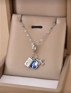 Cordão Pingentes Viagem