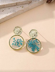 Brinco Elize Azul