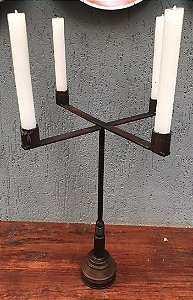 Castiçal homocinética - 4 velas