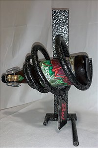 Suporte Vinho/espumante - mola craqueado