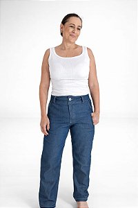 CALÇA JEANS CAPRI