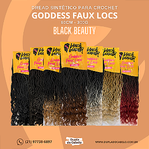 Goddess Faux Locs Black Beauty - 300g