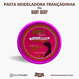 Pasta Modeladora Baby Baby - 80g