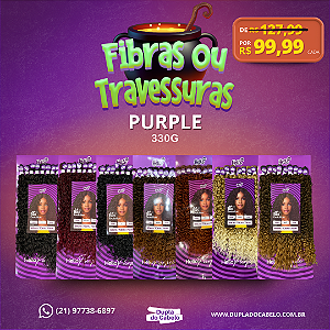 Cabelo Purple Hello Hair - 330g