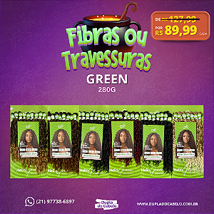 Cabelo Green Hello Hair - 280g