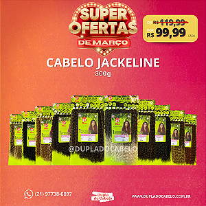 Cabelo Jackeline Maxi - 300g