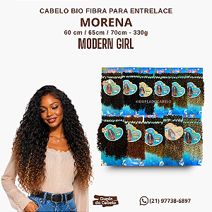 Cabelo Morena Modern Girl - 330g