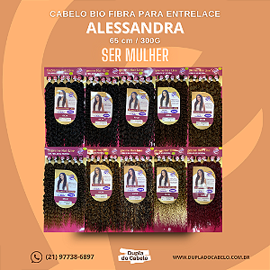 Cabelo Alessandra Ser Mulher - 300g